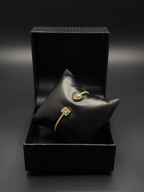 Armreif mit Steinchen