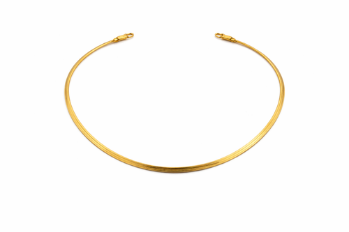 Kette mit Fischgrätenmuster