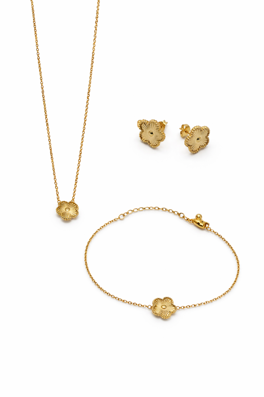 Set“Golden Flower“