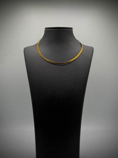 Kette mit Fischgrätenmuster